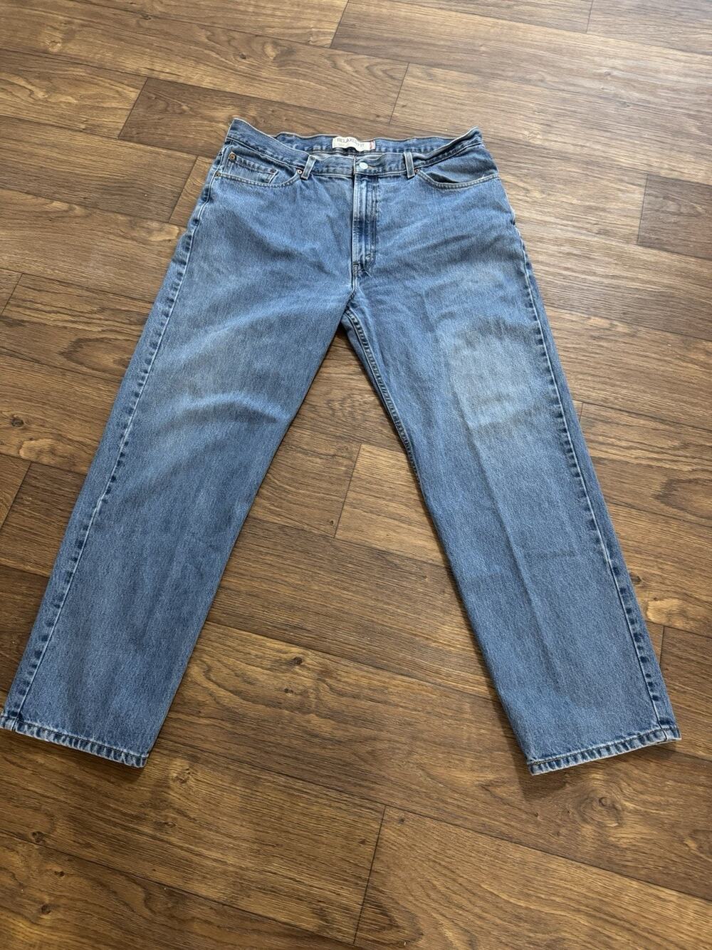 Levi’s 550 Relaxed Fit Jeans Mens 40x32 Blue Denim Straight Leg W40 L32